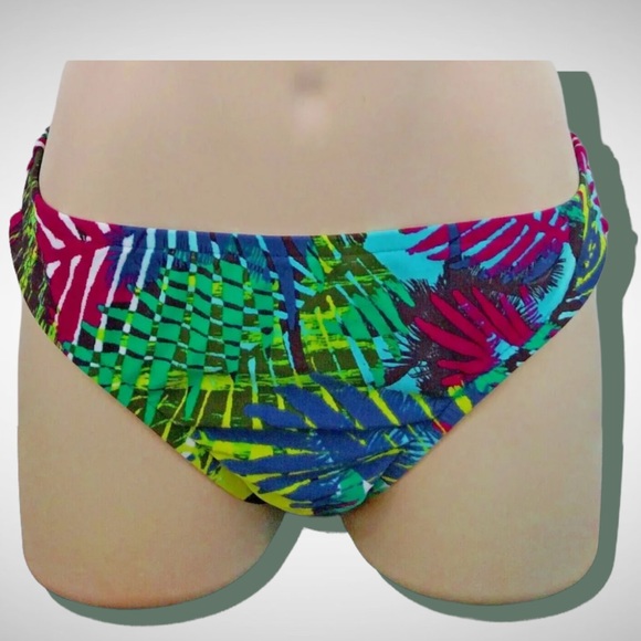 Mossimo Supply Co. Palm Leaf Print Bikini Bottoms - Picture 4 of 6